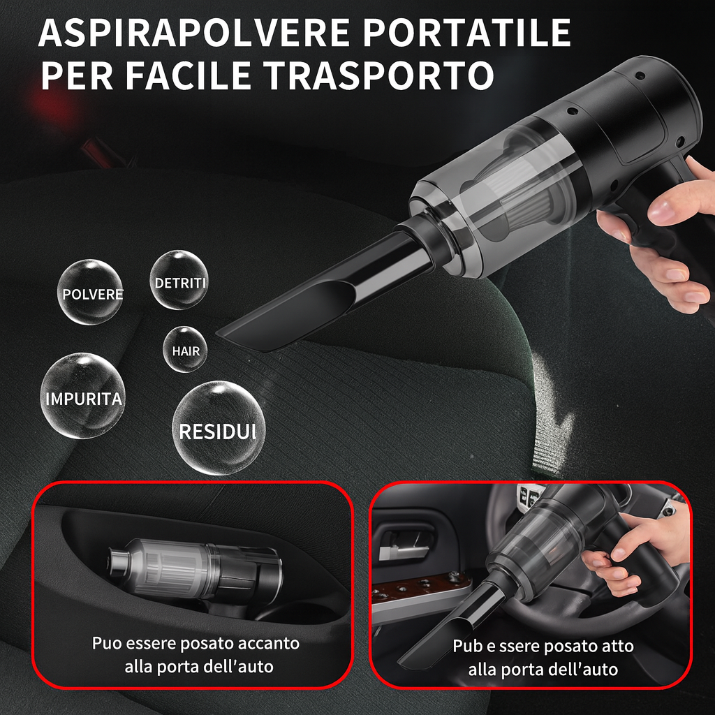 Aspirapolvere Portatile